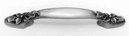 Acorn MFG APSPP Dogwd-Leaf Drawer Pull - Pewter