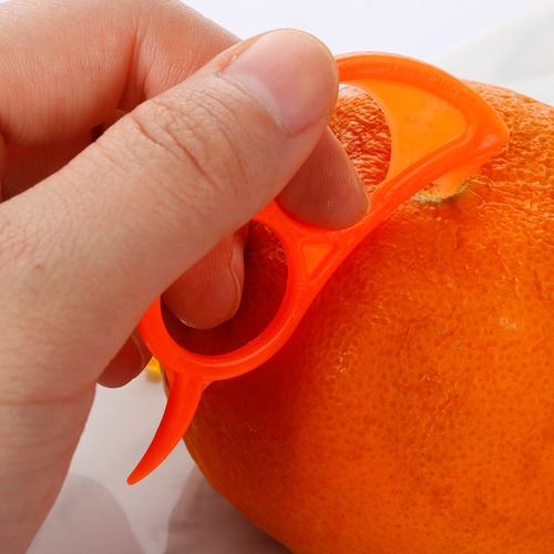 10/50pcs Plastic Orange Peelers Zesters Lemon