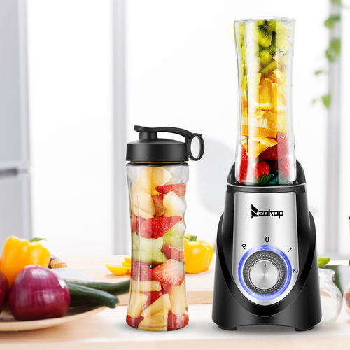 120V 350W 600ml Three-speed Mechanical Mini Fruit Blenders