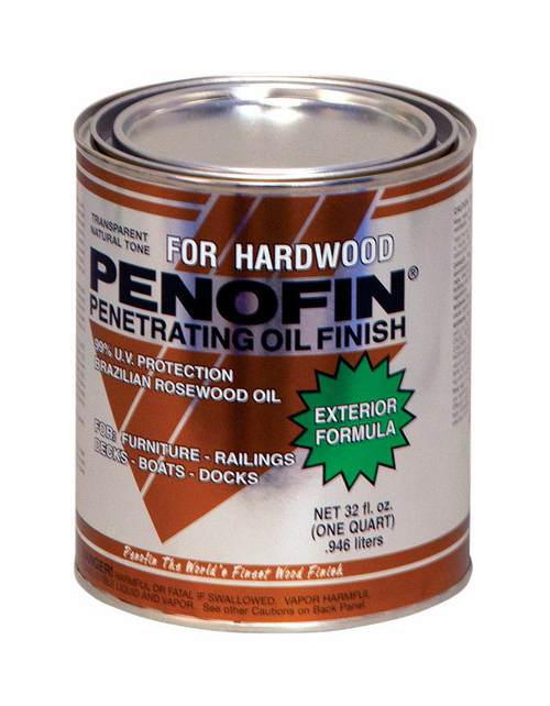 Penofin 1817550 1 qt Transparent Oil-Based Penetrating Hardwood Stain 