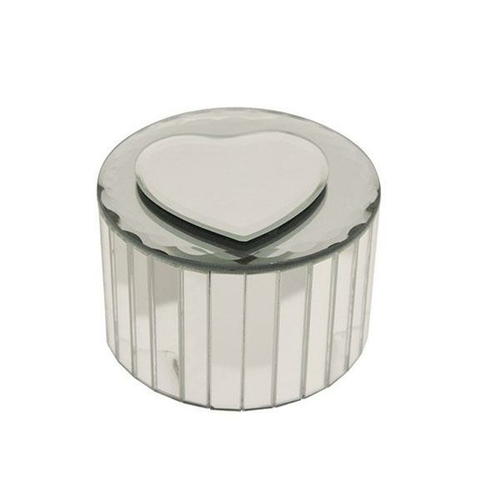Heart Round Jewellery Box Small