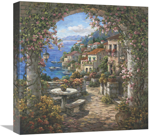 Global Gallery GCS-116059-1818-142 18 x 18 in. Seaview Hideaway II Art