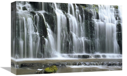 12 x 18 in. Purakaunui Falls & Rainforest, Catlins, South Isla