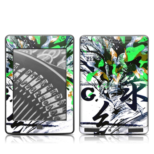 DecalGirl AKT-GRN1 Amazon Kindle Touch Skin - Green 1