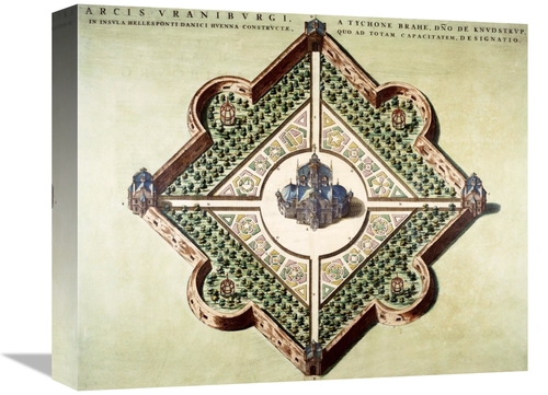 Global Gallery GCS-276750-16-142 16 in. Arcis Uraniburgi Art Print - J