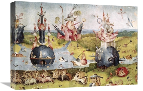 Global Gallery GCS-276795-22-142 22 in. Garden of Earthly Delights - D