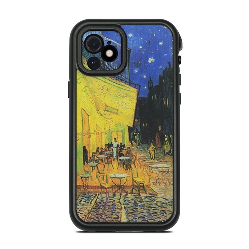 DecalGirl LF12-VG-CAFETERRACE-NIGHT Lifeproof iPhone 12 Fre Case Skin 