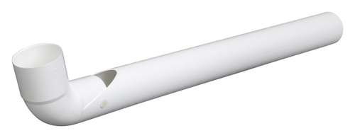 Plastmo 5005410 Classic White Vinyl Gutter Outlet