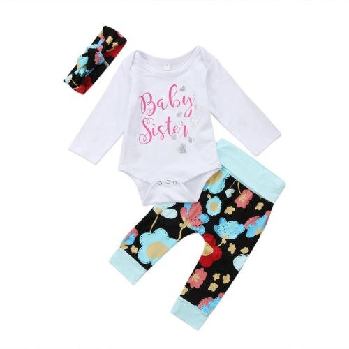 Toddler Infant Kids Baby Girls Long Sleeve