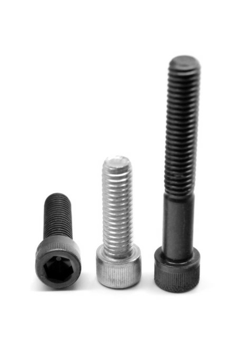 No.10-32 x 0.88 in.-FT Fine Thread Socket Head Cap Screw, Nylon Pa