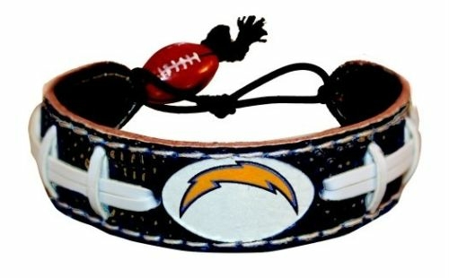 San Diego Chargers Team Color Football Bracelet