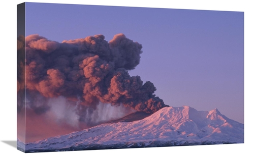Global Gallery GCS-451091-1624-142 16 x 24 in. Mt Ruapehu Eruption 199