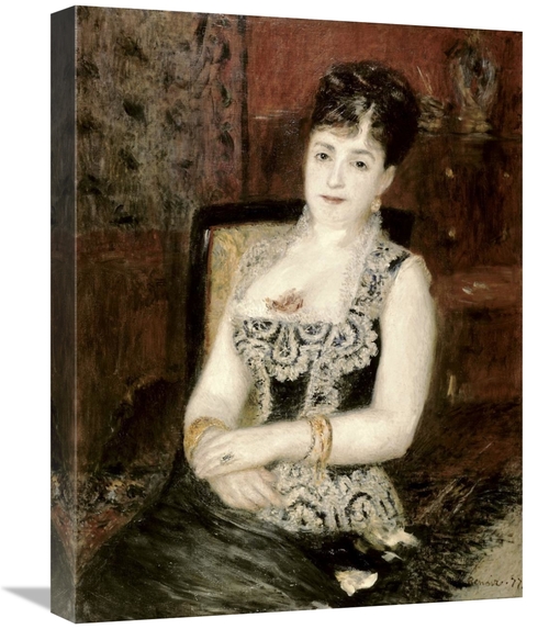 Global Gallery GCS-279685-22-142 22 in. Portrait of a Woman Art Print 