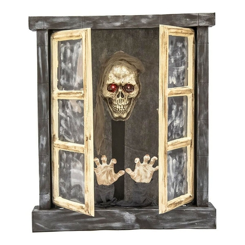 Halloween Decorations My Other Me Skull Window (3 Units)