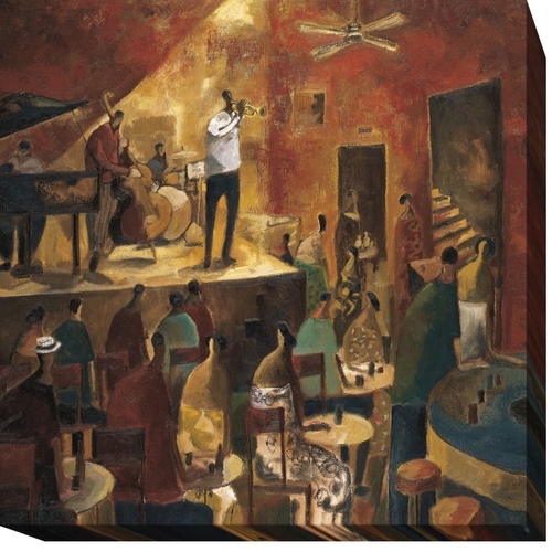 Artistic Home Gallery 3030S890CG Red Jazz by Didier Lourenco Premium G