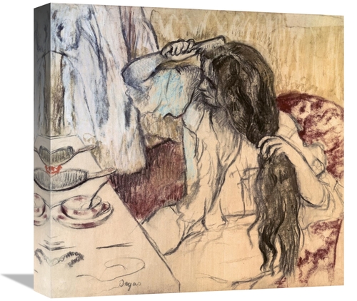 Global Gallery GCS-277348-16-142 16 in. Woman at Her Toilette Art Prin