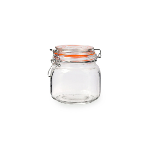 Glass Jar Quid New Canette Transparent Glass (0,7L) (Pack 6x)