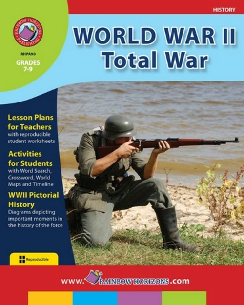 Rainbow Horizons A90 World War II Total War - Grade 7 to 9