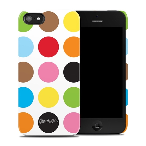 French Bull AIP5CC-MDOT Apple iPhone 5 & 5S Clip Case - Multidot