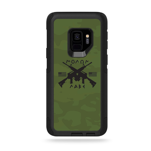 MightySkins OTCSGS9-Molon Labe Skin for Otterbox Commuter Galaxy S9 - 