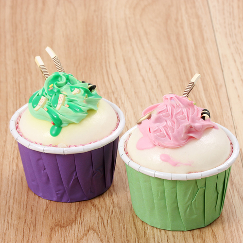 20PCS Paper Baking Cup Cake Cupcake Cases Liners