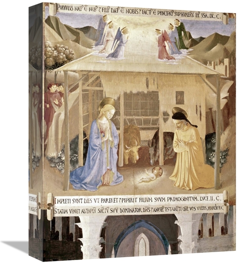 Global Gallery GCS-276554-16-142 16 in. Nativity Art Print - Fra Angel