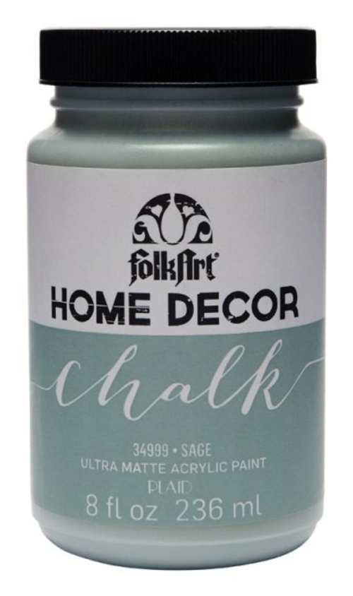 Plaid 34999 8 oz Home Decor Chalk Sage- pack of 3