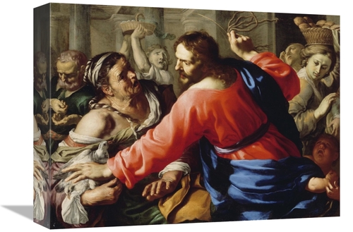 Global Gallery GCS-456149-1216-142 12 x 16 in. Christ Cleansing the Te