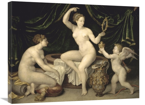 Global Gallery GCS-281208-30-142 30 in. Venus & Cupid Art Print - Unkn