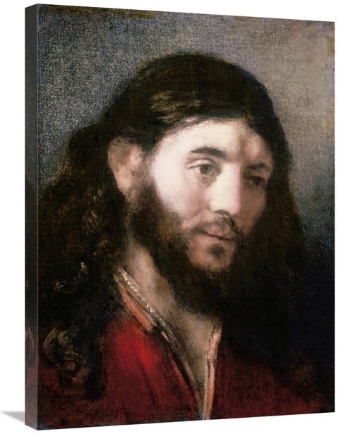 Global Gallery GCS-279586-30-142 30 in. Head of Christ Art Print - Rem