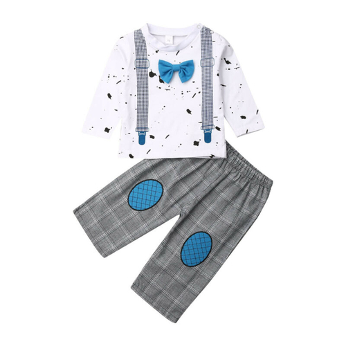 Pudcoco Autumn 2PCS Toddler Kids Baby Boys