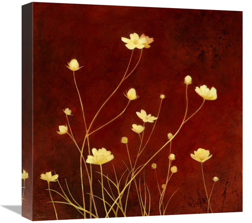 Global Gallery GCS-137415-1818-142 18 x 18 in. Flores En El Campo I Ar