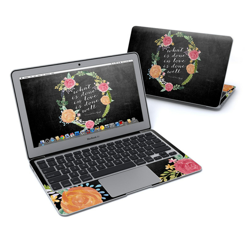 DecalGirl MBA11-LOVEWELL Apple MacBook Air 11 in. Skin - Love Done Wel