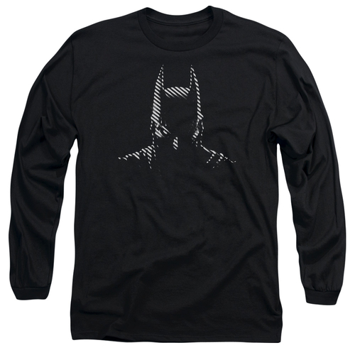 Trevco BM2633-AL-5 Batman Noir-Long Sleeve Adult T-Shirt, Black - 