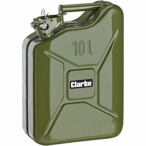 Clarke JC10LG 10 Litre Fuel Can (Green)