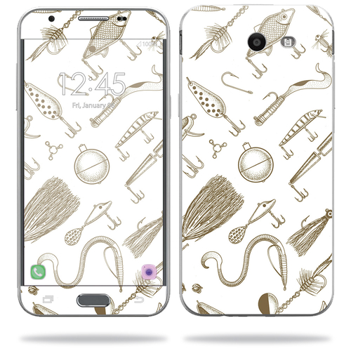 MightySkins SAGJ317-Retro Lures Skin for Samsung Galaxy J3 2017 - Retr