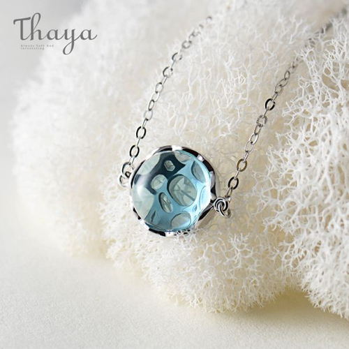 Thaya Ocean Ripple Pendant Necklace