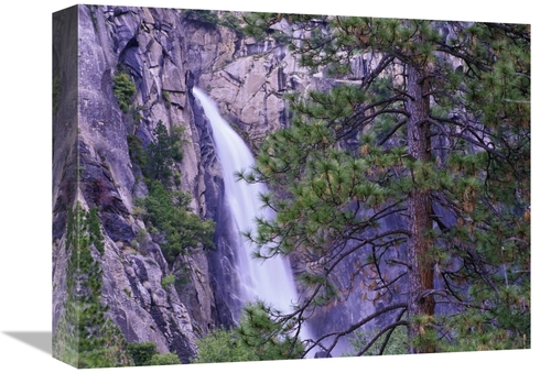 Global Gallery GCS-396359-1216-142 12 x 16 in. The Cascades From Yosem