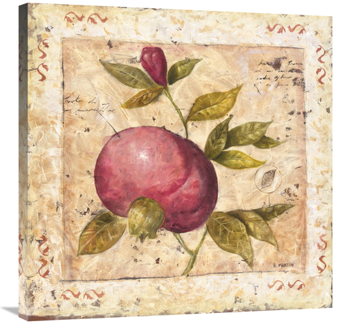 Global Gallery GCS-112916-3030-142 30 x 30 in. A Pomegranate Page Art 