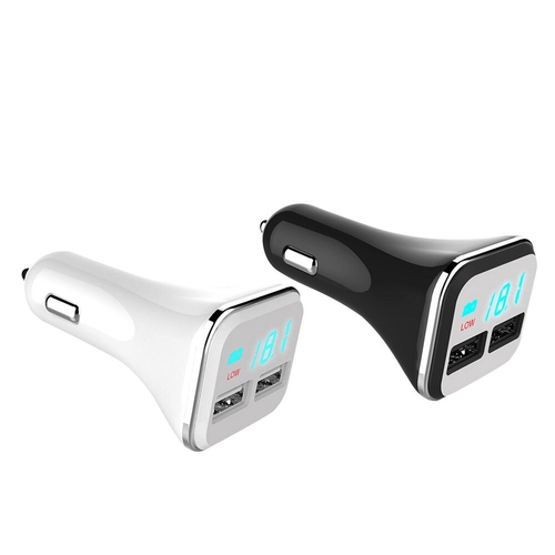 Dual USB Smart Car Charger Adapter Voltage DC 5V