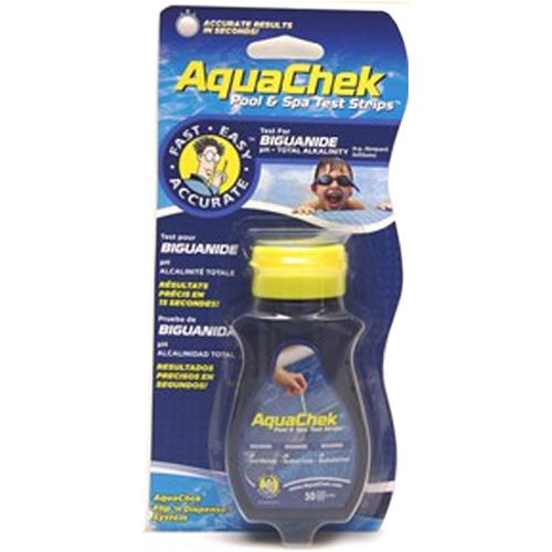 Hach AC561625 Aquachek Biguanide Test Strip, Blue