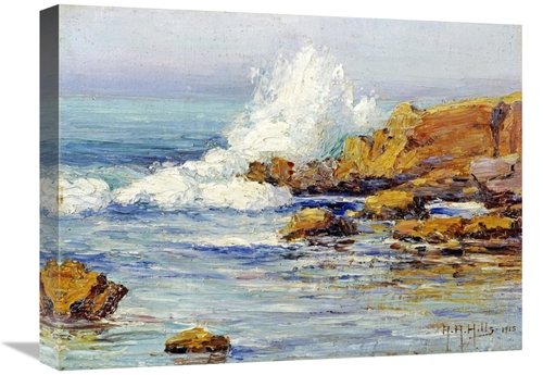 Global Gallery GCS-268102-22-142 22 in. Summer Sea, Laguna Beach A