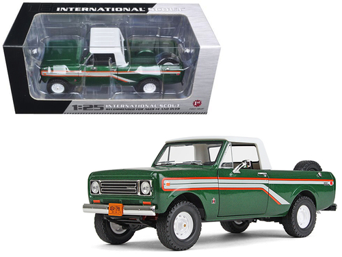 1979 International Scout Terra Pickup Truck Emerald Green 1/25 Diecast
