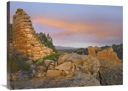 Global Gallery GCS-396956-2432-142 24 x 32 in. Stronghold House with S