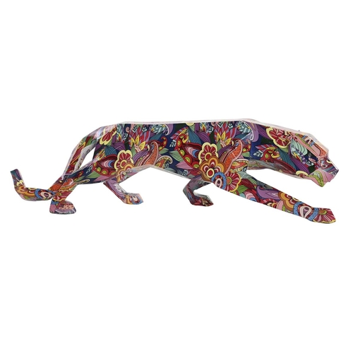 Decorative Figure DKD Home Decor Resin Panther Modern (47,5 x 11 x 13