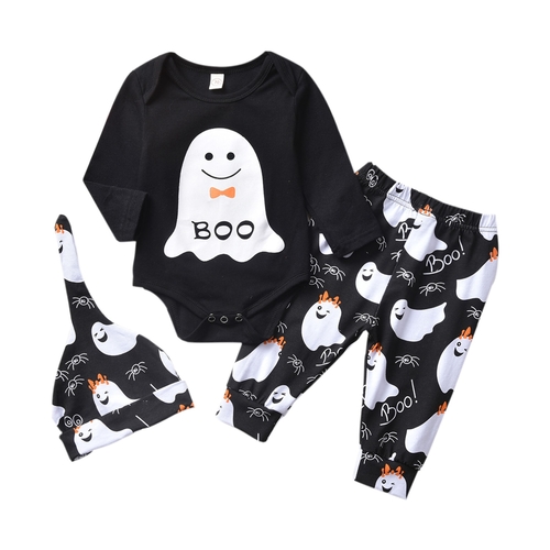 Infant Baby Boys Girls Clothes Sets Cute Ghost