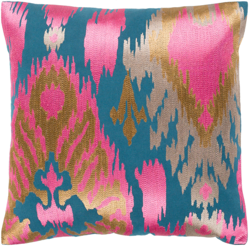 Surya AR144-2020P 20 x 20 in. Ara Bohemian & Global Square Pillow Kit 