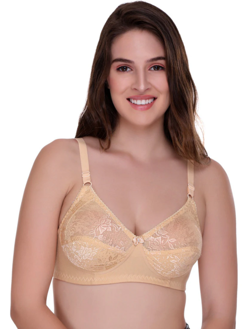 Cotton Regular Bra(Size40)(ColorBrown )