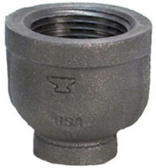 8700134755 2 x 1.5 in. Black Reducing Coupling