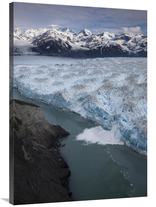 Global Gallery GCS-395495-40-142 40 in. Hubbard Glacier Encroaching on